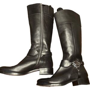 Michael Kors Black Leather boots